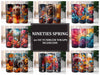 Nineties Spring 2 Tumbler Wrap