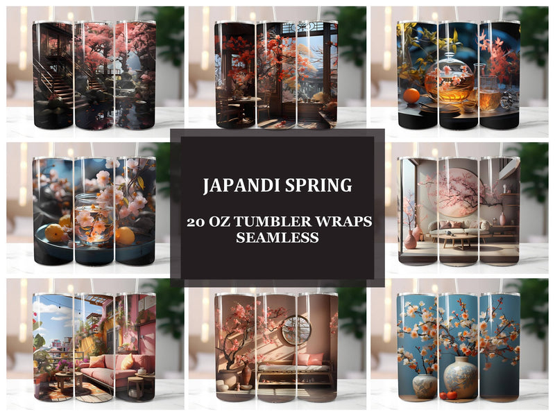 Japandi Spring 1 Tumbler Wrap - CraftNest
