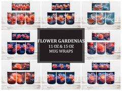 Flower Gardenias 1 Mug Wrap - CraftNest