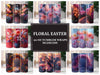 Floral Easter 4 Tumbler Wrap