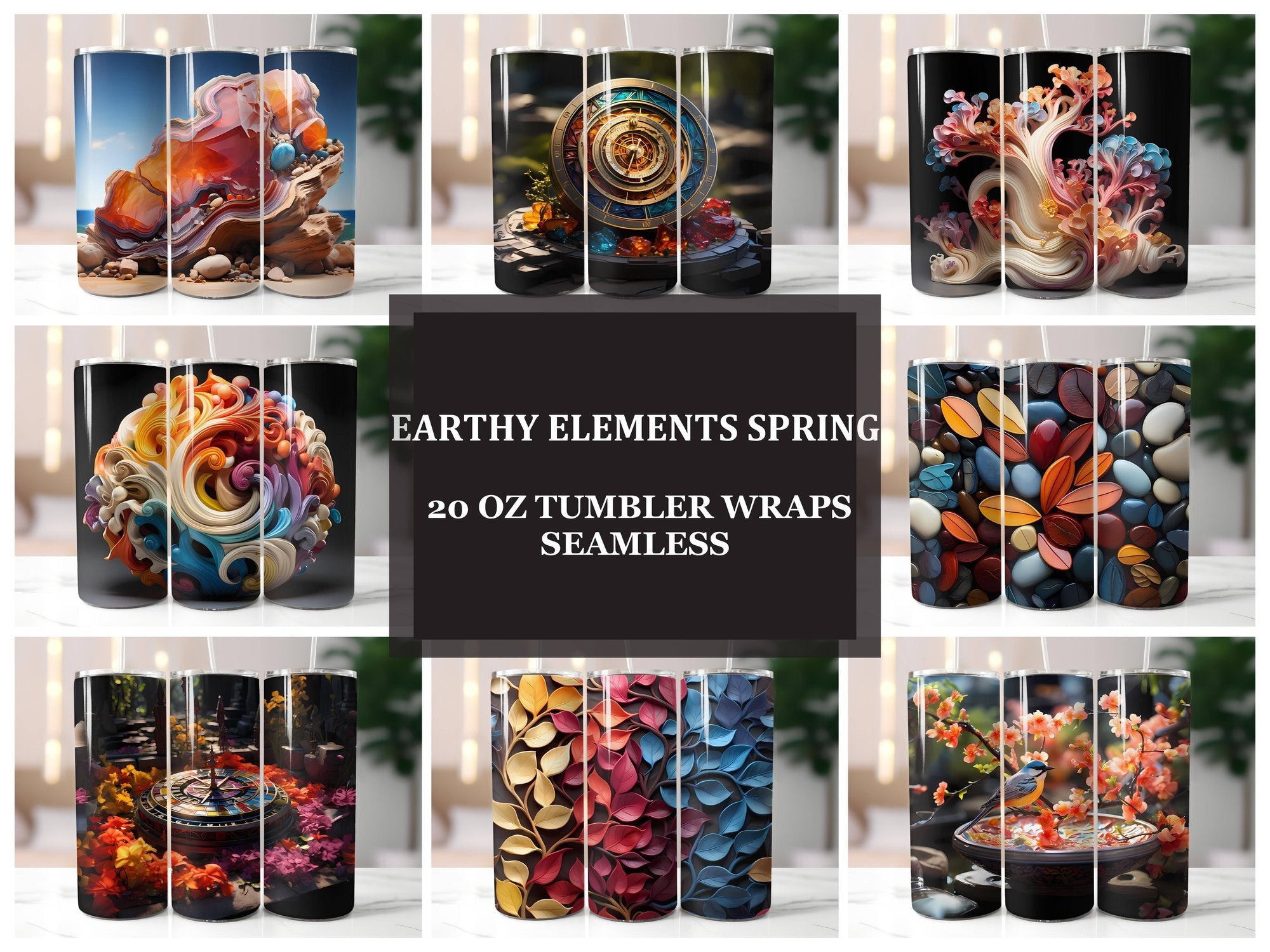 Earthy Elements 1 Tumbler Wrap - CraftNest