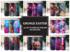 Grunge Easter 3 Tumbler Wrap