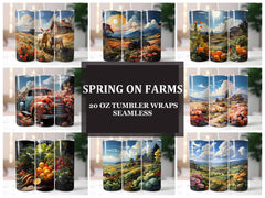 Spring on 4 Tumbler Wrap - CraftNest