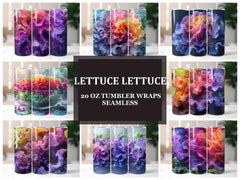 Lettuce 4 Tumbler Wrap - CraftNest - Digital Crafting and Art