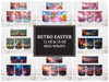 Retro Easter 6 Mug Wrap