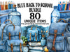 Blue Back To School