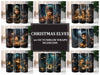Christmas Elves Tumbler Wrap