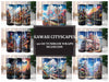 Kawaii Cityscapes 2 Tumbler Wrap