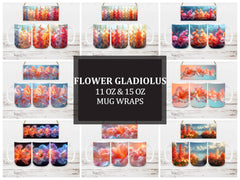 Flower Gladiolus 3 Mug Wrap - CraftNest