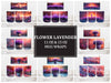 Flower Lavender 5 Mug Wrap