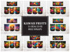 Kawaii Fruits 8 Mug Wrap
