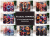 Floral Summer 5 Tumbler Wrap