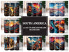 South America 7 Tumbler Wrap