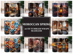 Moroccan Spring 2 Tumbler Wrap - CraftNest