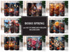 Boho Spring 3 Tumbler Wrap