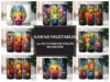 Kawaii Vegetables 5 Tumbler Wrap