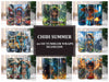 Chibi Summer 3 Tumbler Wrap