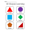 Colors and Shapes Preschool Busy Binder