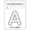 A-Z Animals Dot Marker Worksheets