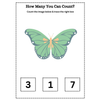 How Many Count and Trace Worksheets