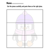 Winter Fine Motor Puzzles Cut and Paste Activities