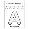 Alphabet Dot Marker Tracing Coloring Worksheets