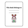 Cute Bunny Scissor Skills Worksheets