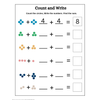 Count and Add Circles Worksheets