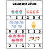 Count and Circle Number Worksheets