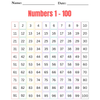 Number Charts 1 100 Worksheets