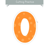 Numbers 0 to 10 Cutting Practice Worksheets
