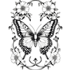 Butterfly Coloring Pages
