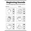 Beginning Sounds Circle the Letter Worksheets