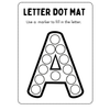 Alphabet Do a Dot Letter Mats