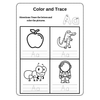 Alphabet Color and Trace Worksheets a to Z