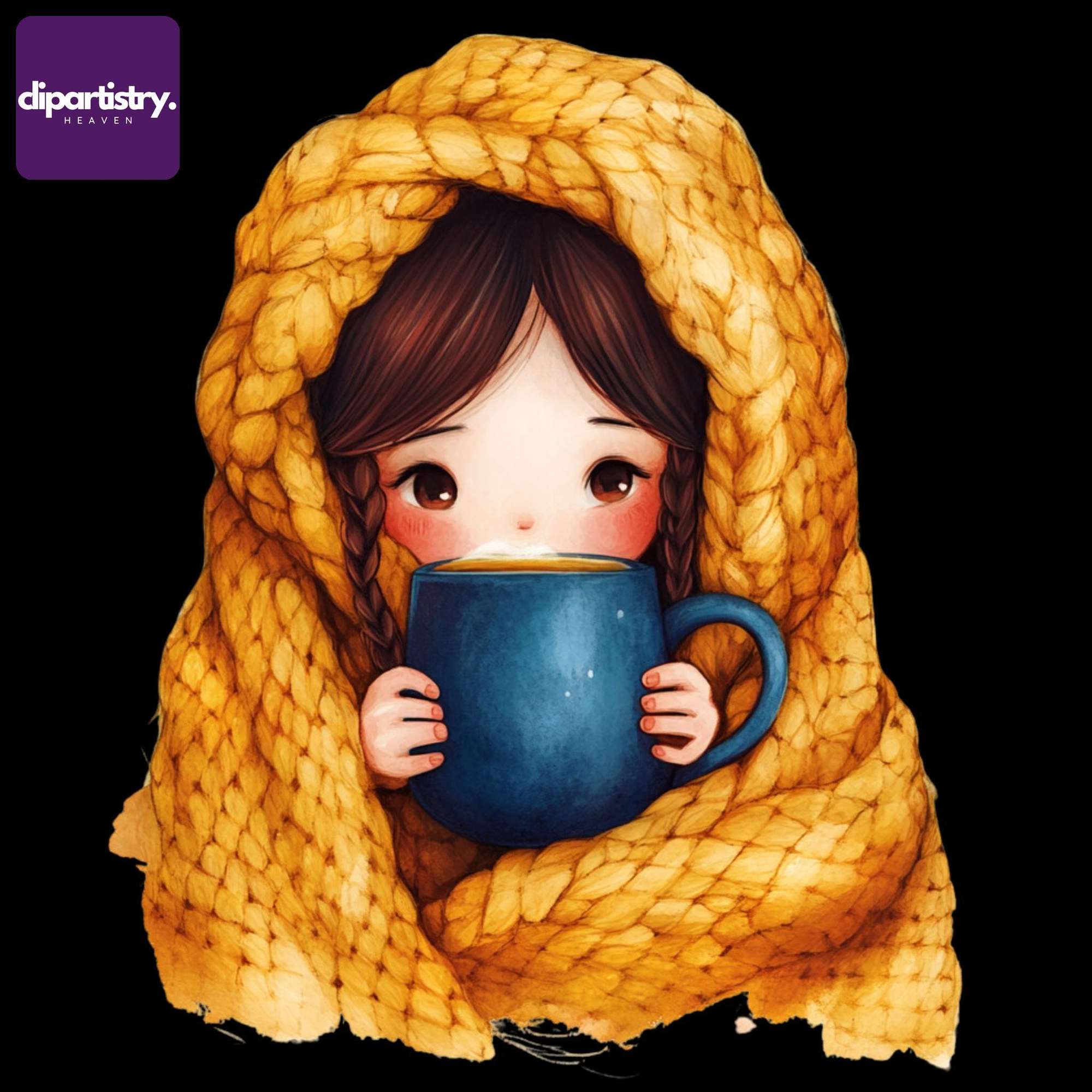 Cozy Selfcare Clipart - CraftNest - Digital Crafting and Art