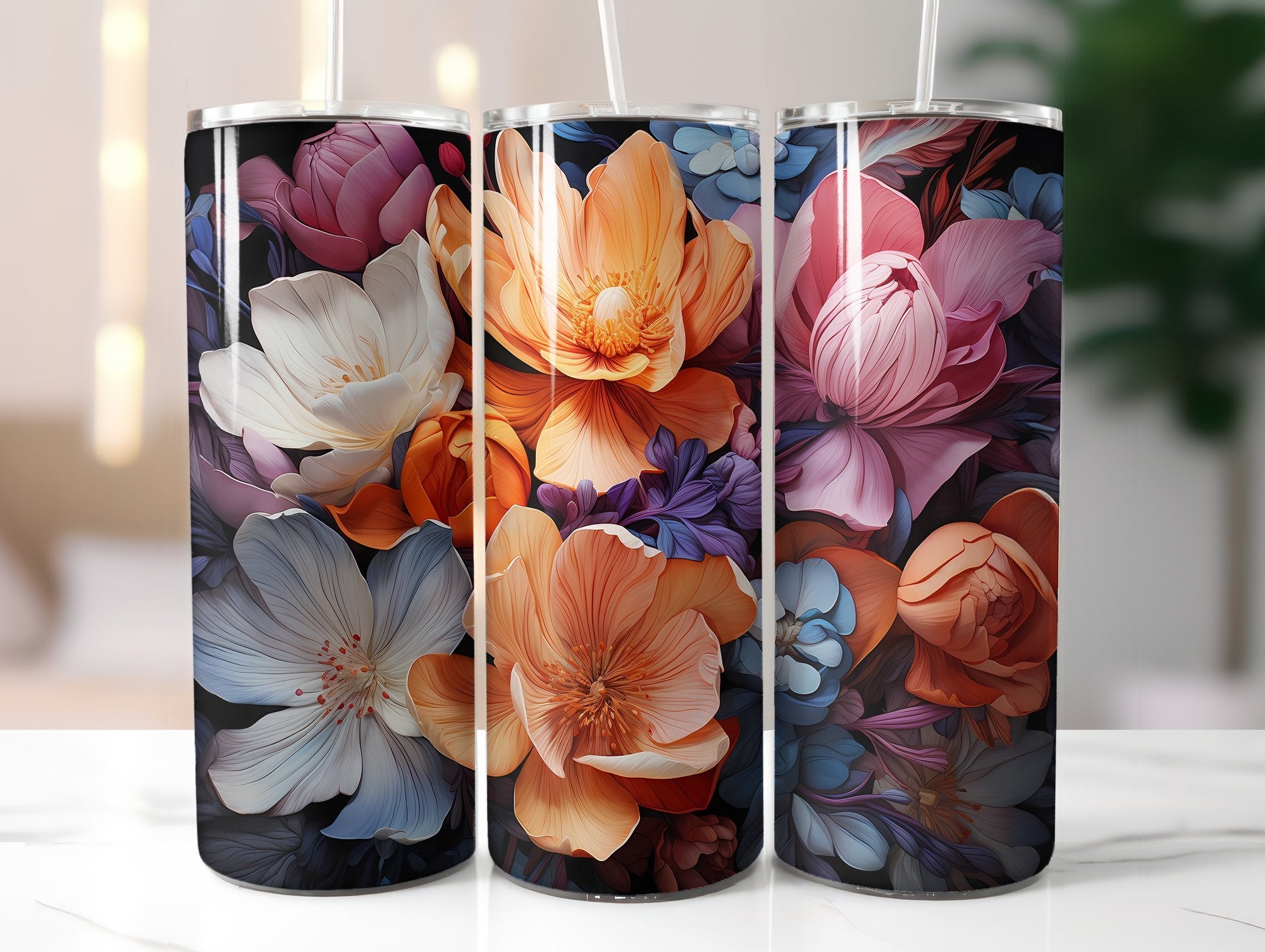 Crocus in the Crisp Tumbler Wrap - CraftNest
