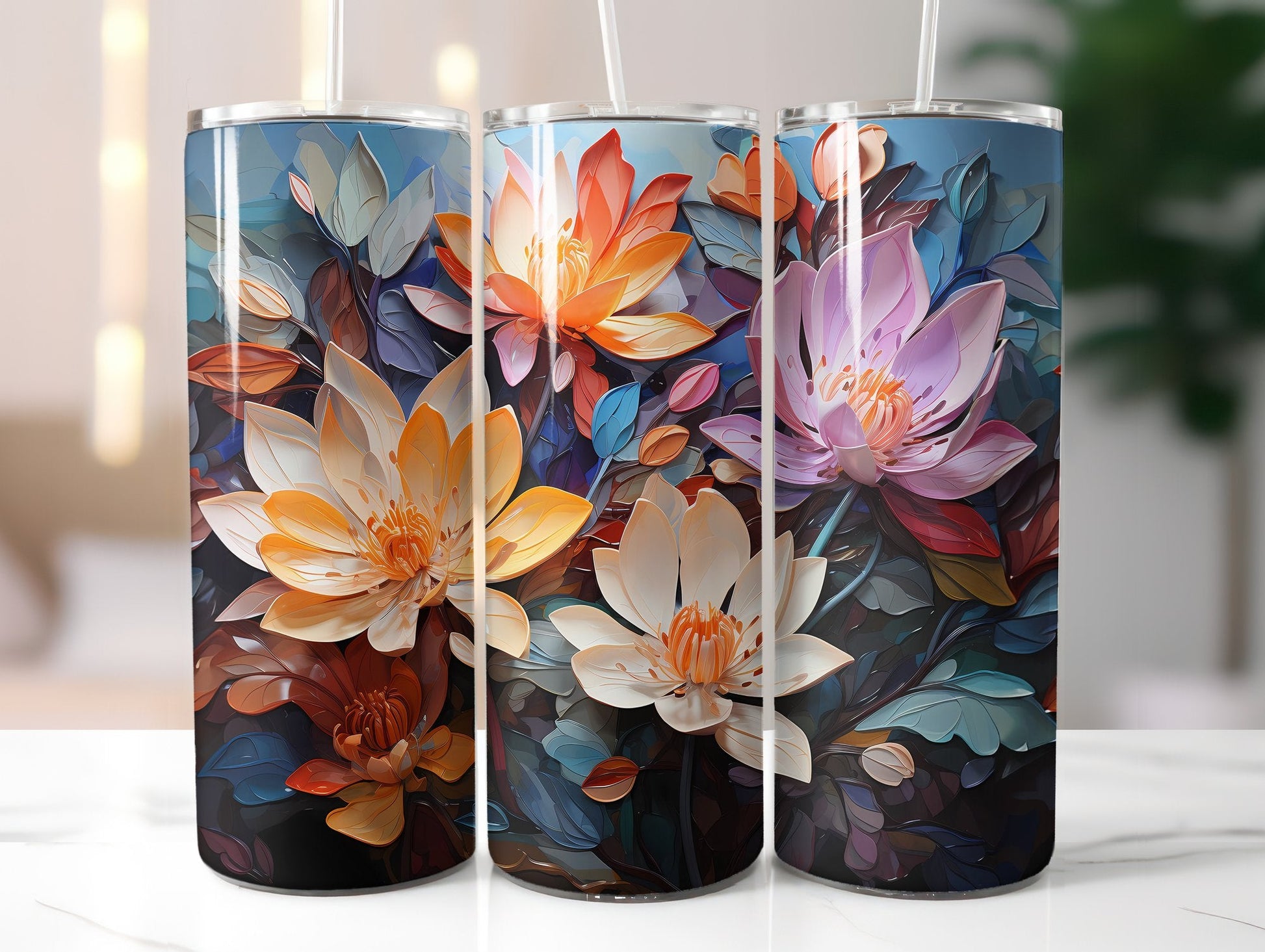 Crocus in the Crisp Tumbler Wrap - CraftNest