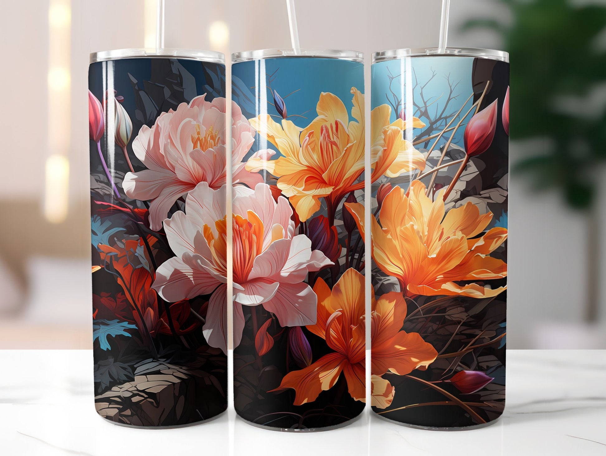 Crocus in the Crisp Tumbler Wrap - CraftNest