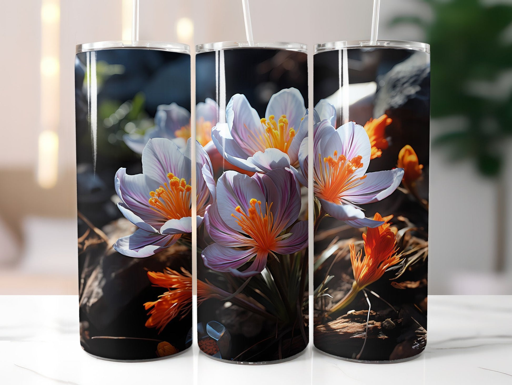 Crocus in the Crisp Tumbler Wrap - CraftNest