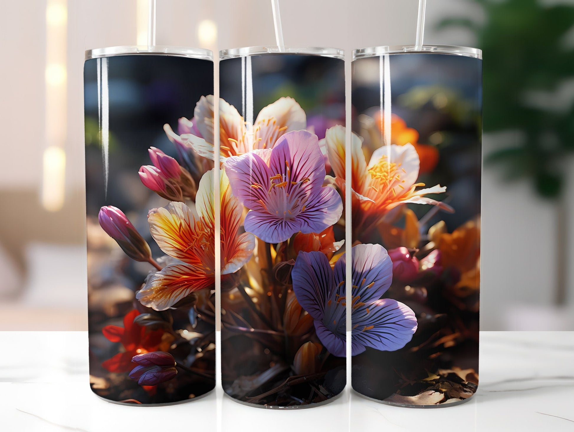 Crocus in the Crisp Tumbler Wrap - CraftNest