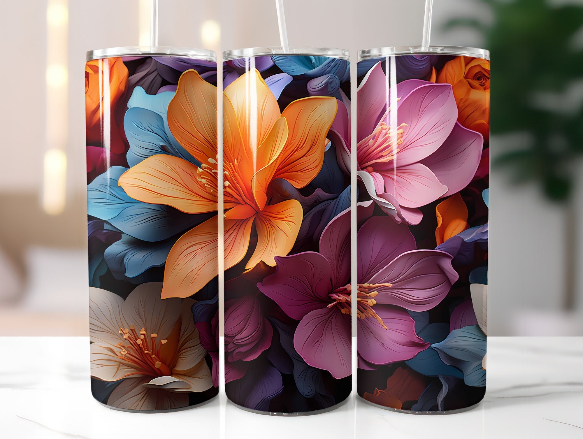 Crocus in the Crisp Tumbler Wrap - CraftNest