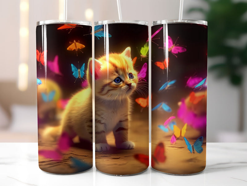 Cute Kittens Tumbler Wrap - CraftNest