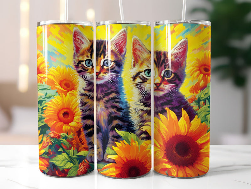 Cute Kittens Tumbler Wrap - CraftNest