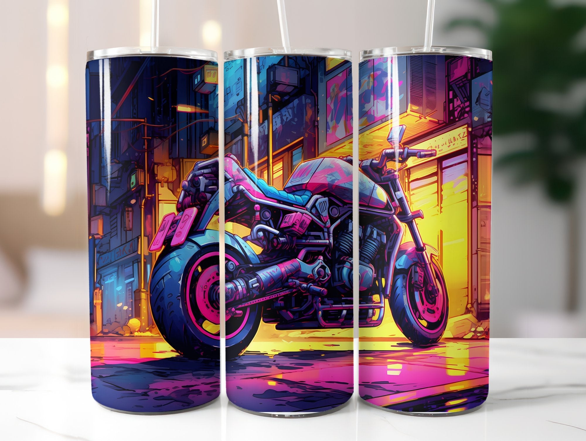 Cyberpunk Tumbler Wrap - CraftNest