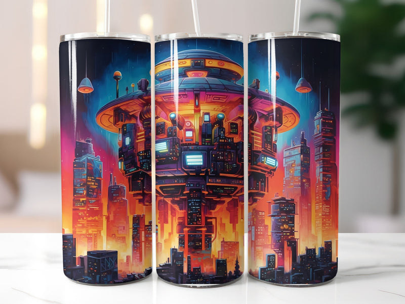 Cyberpunk Tumbler Wrap - CraftNest
