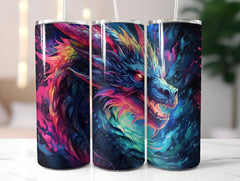 Dark Fanatasy Dragons Tumbler Wrap - CraftNest