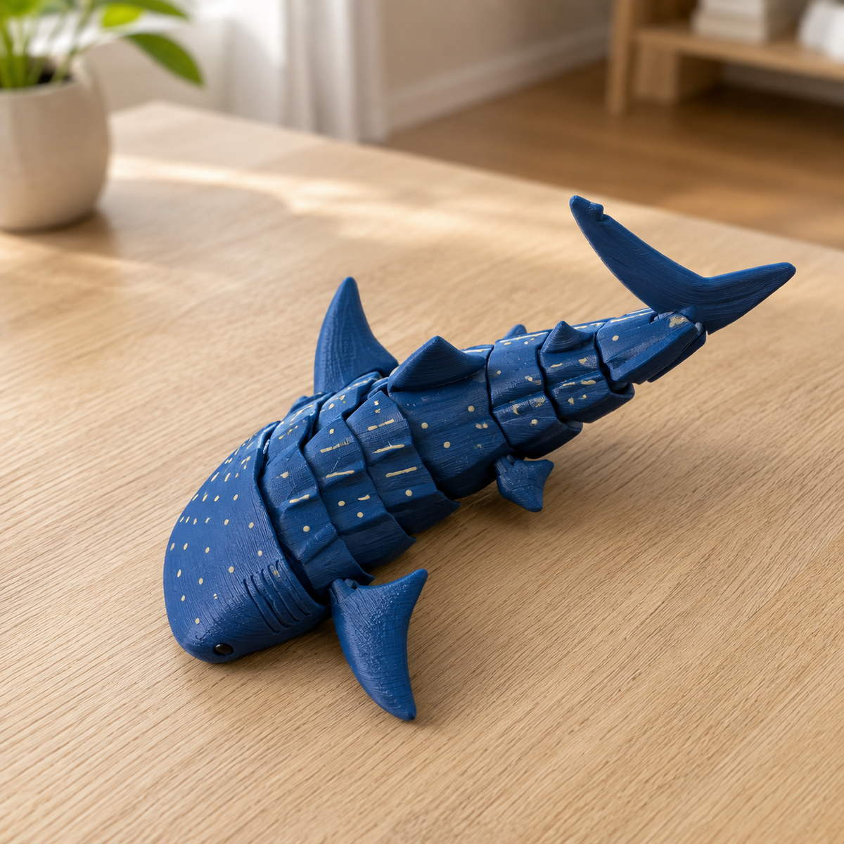 Whale Shark Figurine Print STL File