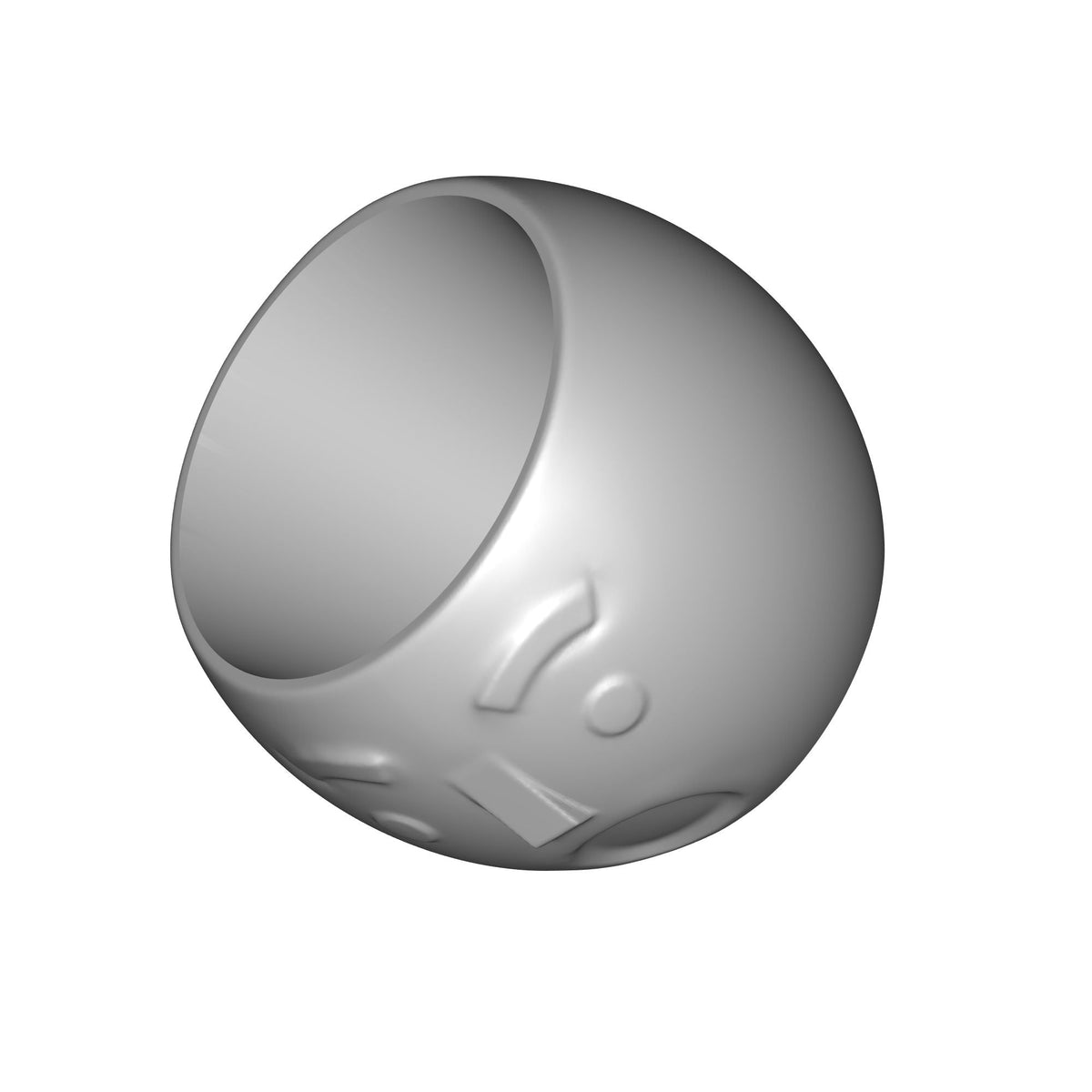 3D Emoji Print STL File
