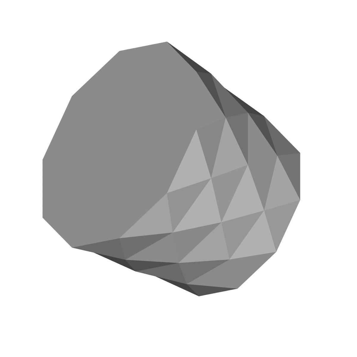 Geometric Stone Decor Print STL File